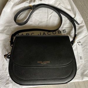 NWT Marc Jacobs Rider Crossbody - black leather
